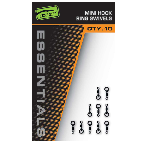 Mikro obratlík s krúžkom Fox Essentials Mini Hook Ring Swivels