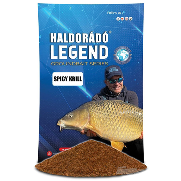 Krmivo Haldorádó Legend Groundbait - spicy krill