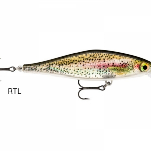 vobler Rapala Shadow Rap Shad 9cm - potápavý