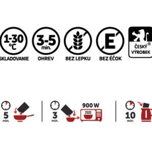 Expres Menu Hovädzí vývar s mäsom a zeleninou