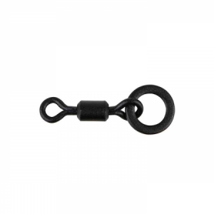 Mikro obratlík s krúžkom Fox Essentials Mini Hook Ring Swivels