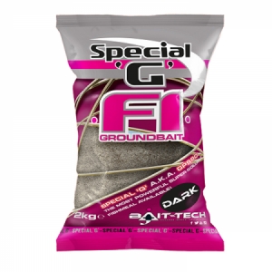 Krmivo Bait-tech Special G F1 Dark Groundbait 2kg