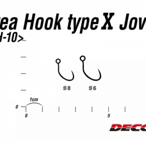 Háčik na voblery Decoy Area Hook Type X Jove