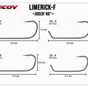 Háčik Decoy Jig 53F 60° Limerick F