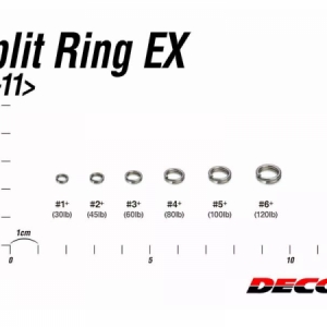 Krúžky Decoy Split Ring EX R-11