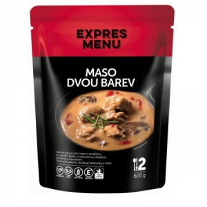 Expres Menu Mäso dvoch farieb - 2 porcie