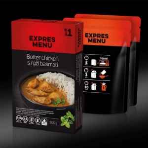 Expres Menu KM Butter chicken s basmati ryžou