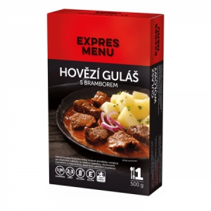 Expres Menu KM Hovädzí guláš so zemiakmi