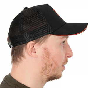 Šiltovka Fox Collection Trucker Cap Black/Orange