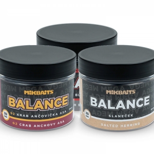 Neutrálne vyvážené boilies Mikbaits Mega Balance 30mm